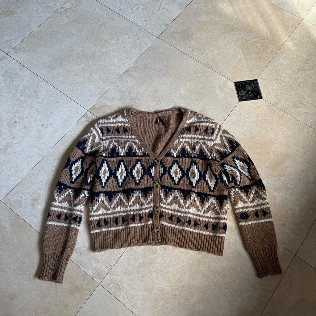 Stetson Womens Aztec Gold Cardigan